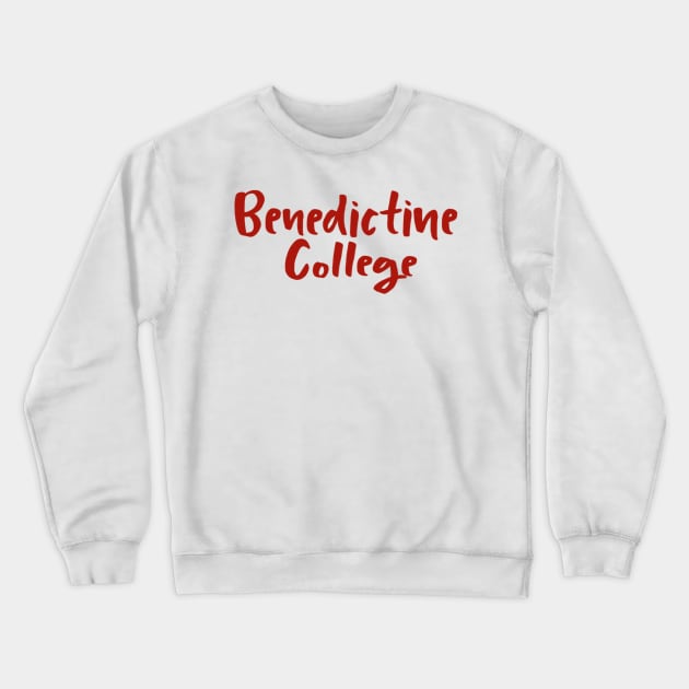 Benedictine College Crewneck Sweatshirt by mfrancescon13